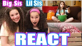 Big Sister & Little Sister REACT to "She Gets Away With Everything" by Mimi & Daniela