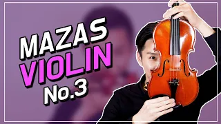 MAZAS Violin Etudes No.3 by Bochan Kang  @보찬TV ​