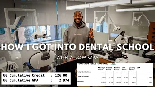 How To Get Into Dental School With a Low GPA (VLOG)