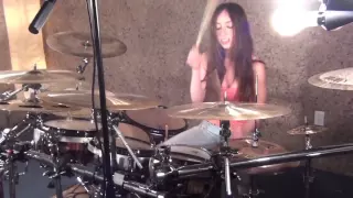 LED ZEPPELIN - IMMIGRANT SONG - DRUM COVER BY MEYTAL COHEN