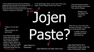 Jojen Paste? - ASOIAF Theories