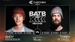 BATB 13: Andy Anderson Vs. Torey Pudwill - Round 1: Battle At The Berrics Presented By Cariuma