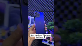 Vazou! Nova função do WhatsApp no iPhone (como enviar mensagens de vídeo no WhatsApp)