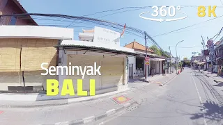 (360˚ VR 8K) Seminyak, Bali during COVID19 | VR travel TV |