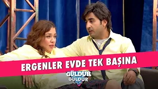 Ergenler Evde Tek Başına - Güldür Güldür Show