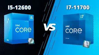 Intel Core i5 12600 VS Core i7 11700 | i5 12600 Review