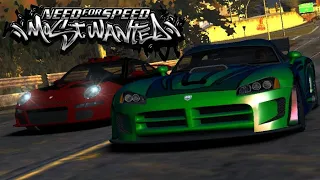 Porsche 911 Carrera S vs Dodge Viper SRT10 - JV | Need for Speed: Most Wanted Blacklist #4