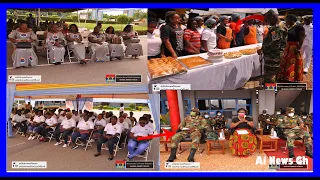 GHANA ARMED FORCES OPENING CEREMONY FOR COMMAND SKILLS TRAINING