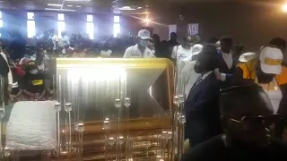 Body viewing at Ginimbi's funeral
