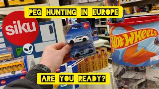 Peg Hunting in Europe‼️Siku, Matchbox and Hot Wheels👌🏻💯🍀