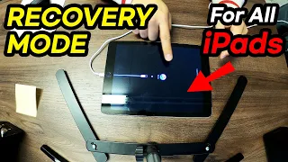 How to Enter Recovery Mode for iPad (with or without Home Button)