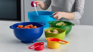 Joseph Joseph DUO 8-piece Food Preparation Bowl Set | 40104