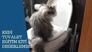 Kedi tuvalet eğitim kiti maceramız... Klozete alıştırıyoruz...