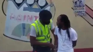 LA Lewis Gets Arrested In The Streets