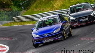 Peugeot 206 gti - Nurburgring - BTG 8:59 with trafic - 28/08/2022