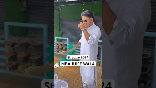 MBA JUICE WALA #struggle #shorts #viral #motivation #youtube