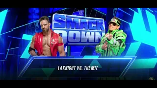 LA KNIGHT (YEAH!) VS THE MIZ | WWE SMACKDOWN | WWE 2K23 Gameplay