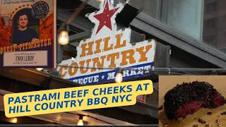 Pastrami Beef Cheeks at Hill Country NYC with LeRoy and Lewis