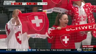 2022 IIHF World Junior Championship G23 QF3: Canada Vs Switzerland - 08-17-2022