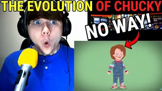 The Evolution Of CHUCKY - 1988 to 2019 (animated) @TellItAnimated REACTION!