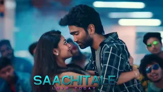 saachitale song edit ✨🌈 😍/Shakespeare editz 😘/#love #tamil #lovetoday#saachitale#ivana #new#dhanush