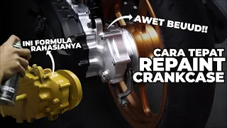 RAHASIA KUAT REPAINT CRANKCASE "BEAT KARBU" | SAPPORO ULTIMATE