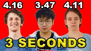 Top 5 Fastest Official 3x3 Rubik's Cube Solves | 3 SECONDS