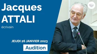 Éducation : audition de Jacques Attali