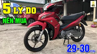 5 LÝ DO nên MUA Jupiter 115 FI 2023 ▶️ 29 - 30 triệu 1 em Jupiter 115 tháng 2 2023 🔴 TOP 5 ĐAM MÊ