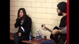 Lacey Sturm w/ Third Day "Born Again" Johnstown PA, 2013