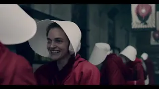 The handmaid's tale june reunion with janine and emily