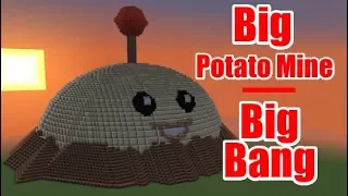 BIG BANG! Very Big Potato Mine in Minecraft