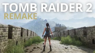 Tomb Raider 2 Remake Demo - Dagger of Xian | PC 4K60