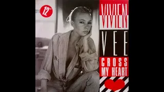 VIVIEN VEE "Cross My Heart" (Munich Remix) Italo Disco (120 BPM)  Rare 12" Single (1989) Dance Hit