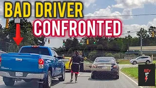 Road Rage,Carcrashes,bad drivers,rearended,brakechecks,Busted by cops|Dashcam caught|Instantkarma#87