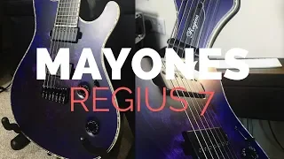 Mayones Regius 7   Metalcore Demo