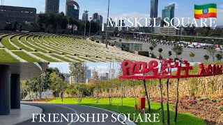 The Best Modern Parks in East African Region Are In Addis Ababa, Ethiopia🇪🇹 #Friendshipsquare