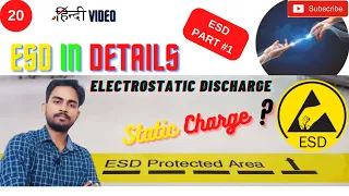 ESD Part-1 (Electrostatic Discharge), ESD Training in Details.