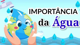 A Importância da Água para os seres vivos e para o Planeta/ A importância da Água para o ser humano