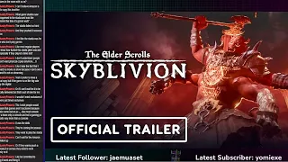 The Elder Scrolls Skyblivion Fan Project Release Trailer | Sleepy Reacts