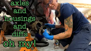 Modifying a Stock 4Runner IFS Axle Housing to fit an E-Locker Differential