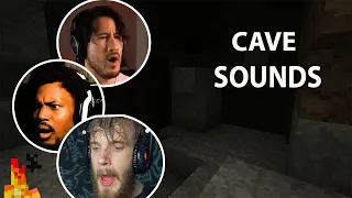 Gamers Reaction to Minecraft Cave Sounds!