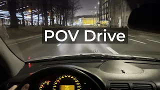 Mercedes W203 POV Drive