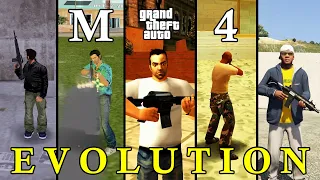 Evolution of "M4" in GTA games!