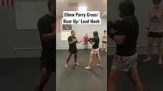 Using the Elbow Parry to defend the Cross to the Body