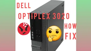 Dell Optiplex 3020 Auto on off |Optiplex Auto Reset Problem|del Optiplex 3020 orange light blink P