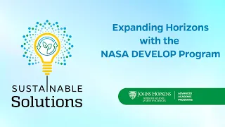 Expanding Horizons with the NASA DEVELOP Program: A chat with Annie Britton and Makario Sarsozo