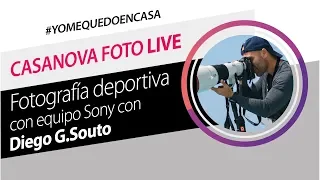 Foto deportiva usando equipo Sony con Diego G.Souto