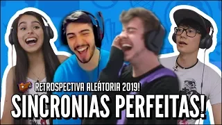 JOVENS REAGEM A MELHORES SINCRONIAS DAS LIVES | RETROSPECTIVA ALEATÓRIA 2019