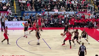 1Q【NBA日本 】ハーデン&ウェストブルックのロケッツvsラプターズ nba japan game in 埼玉アリーナ